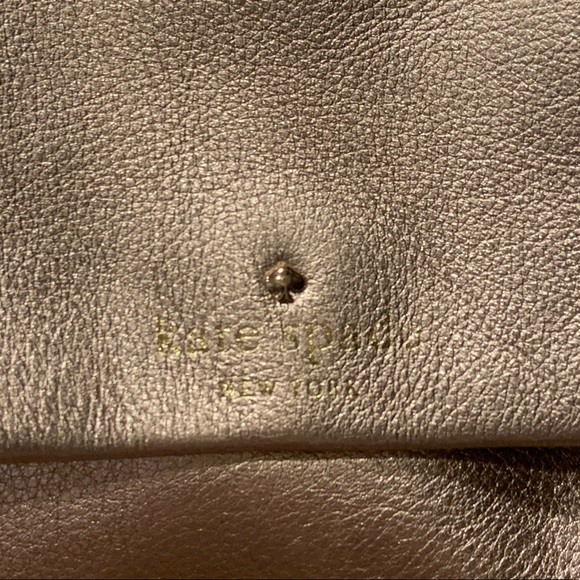 Kate Spade Rose Gold Pink Metallic Purse - NWT - Picture 3 of 8